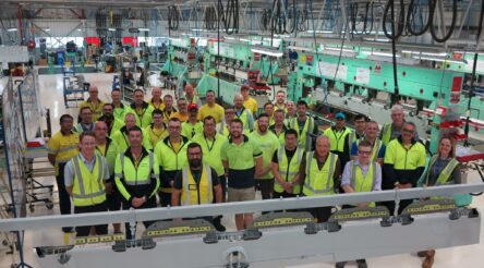 Image for 100th Boeing P-8 utilising Australian composites.