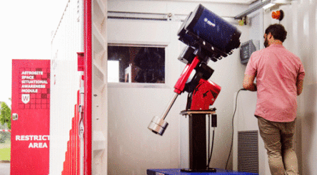 Image for RAAF and university develop novel space camera