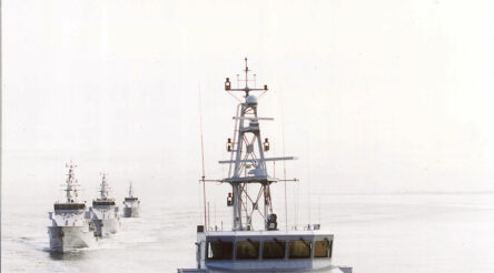 Image for Austal delivers second Guardian class patrol boat