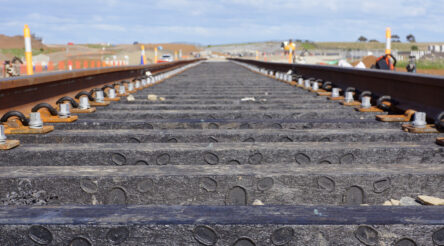 Image for Recycled plastic sleepers laid near Wyndham Vale in Victoria