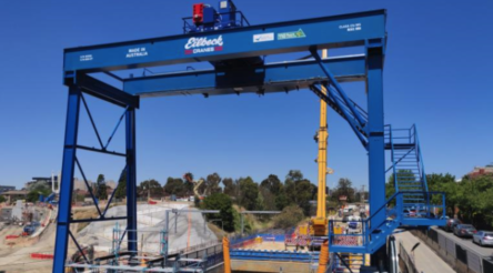 Image for Eilbeck delivers Melbourne Metro cranes