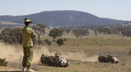 Image for BAE systems demonstrates fully autonomous armoured vehicles