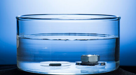 Image for Researchers borrow from bugs to make unsinkable metal