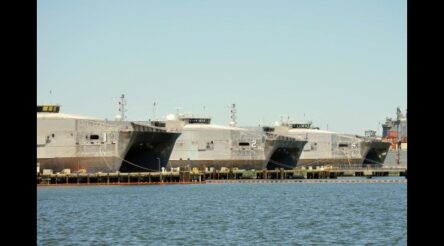 Image for Austal delivers new fast transport vessel
