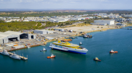 Image for Austal launches first of two 118 metre ferries