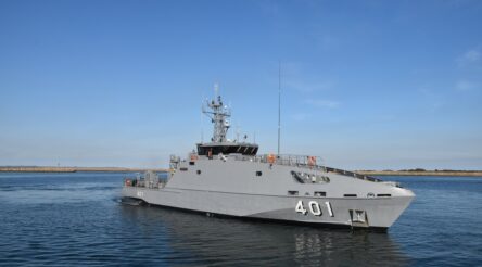 Image for Austal delivers sixth Guardian patrol boat