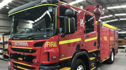 Image for New Bell fire engine rolls out for CFA