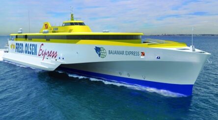 Image for Austal delivers 118-metre trimaran ferry