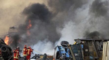 Image for What is ammonium nitrate, the chemical that exploded in Beirut?