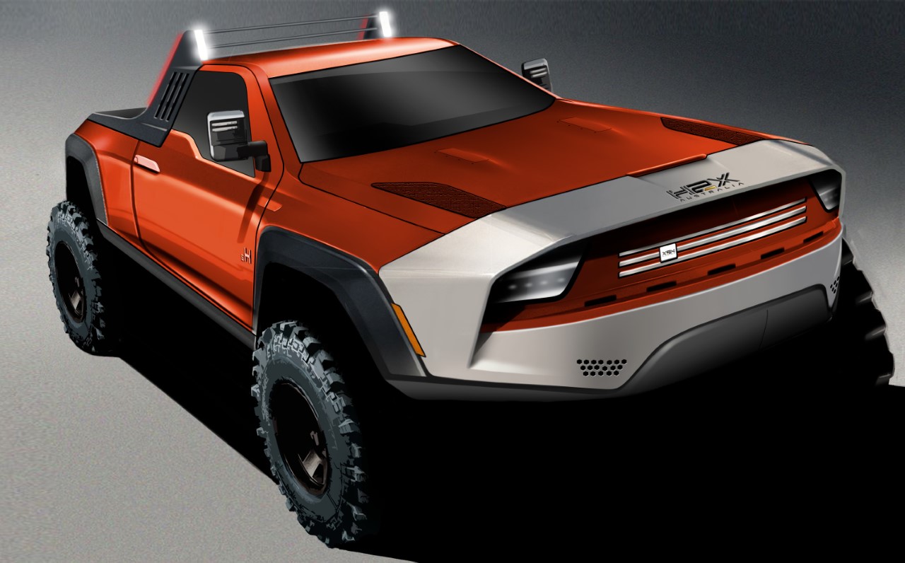 H2X Hydrogen Fuel Cell Ute propotype planned for the Australian market