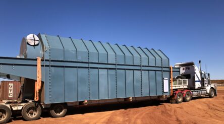 Image for Lynas takes delivery of industrial dryer