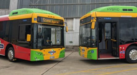Image for BusTech delivers first hybrid commuter buses