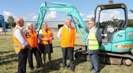 Image for Ministers visit Energy Renaissance battery project
