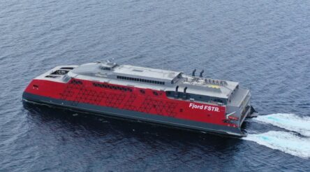 Image for Austal Philippines delivers its largest vehicle ferry – video