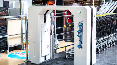 Image for Sage to export Sanitizit shopping trolley sanitising systems