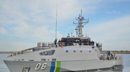 Image for Austal delivers Guardian-class patrol boat