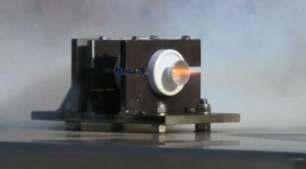 Image for Thales tests Australian made rocket motor