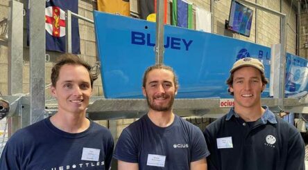 Image for Ocius christens three new unmanned vessels