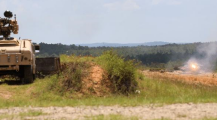 Image for EOS demonstrates RWS system to US military