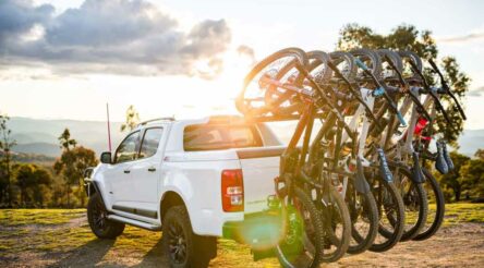 Image for Bike rack innovator keeps it local