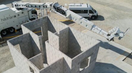 Image for Hadrian X robot to build multi-unit dwellings