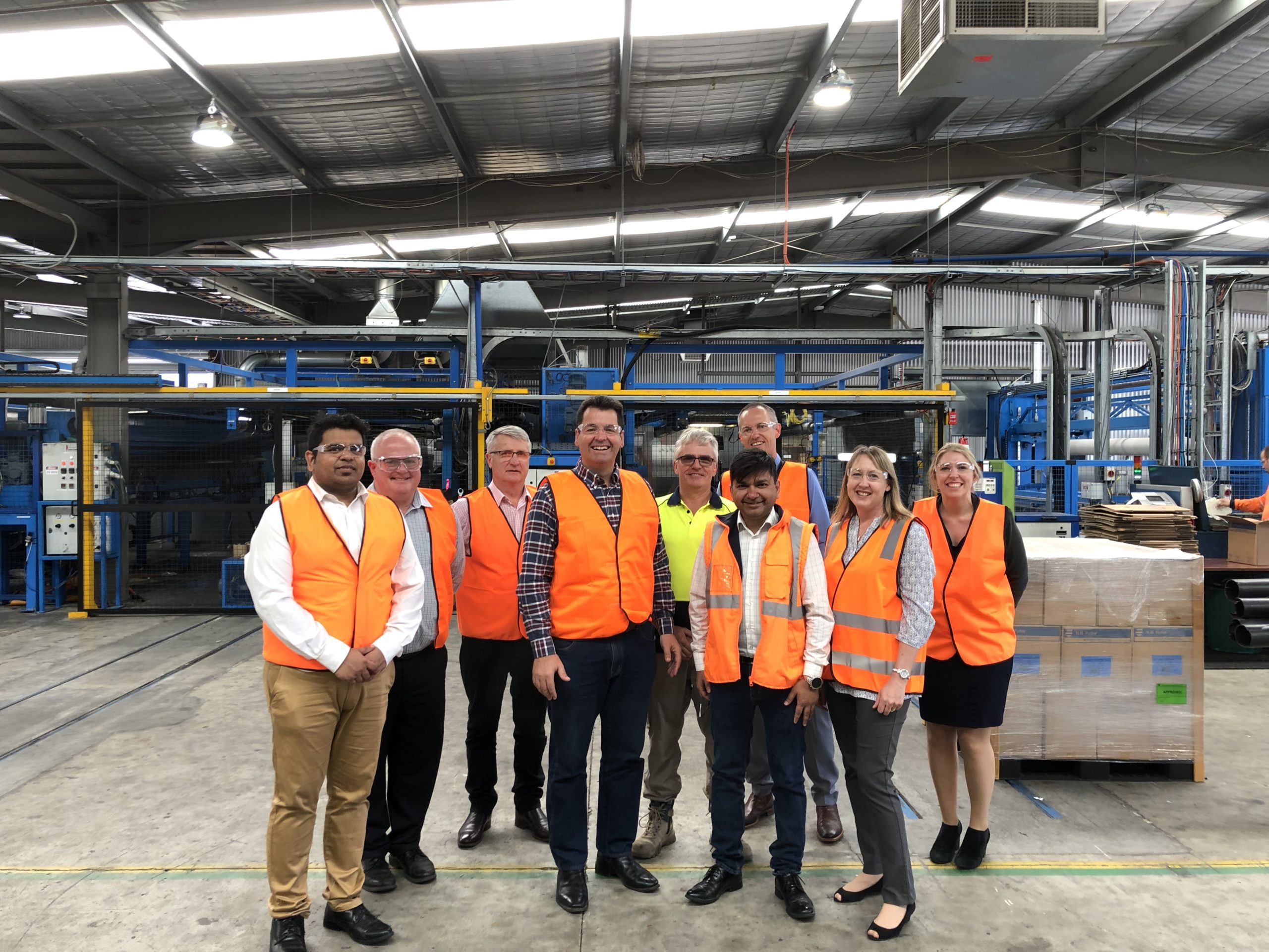 Sharpe at Geofabrics Australia in Albury