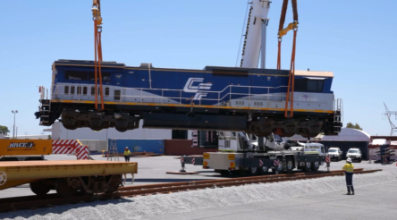 Image for Fortescue tests ammonia, hydrogen for locomotive fleet