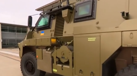 Image for 20 Bushmasters to be flown to Ukraine today