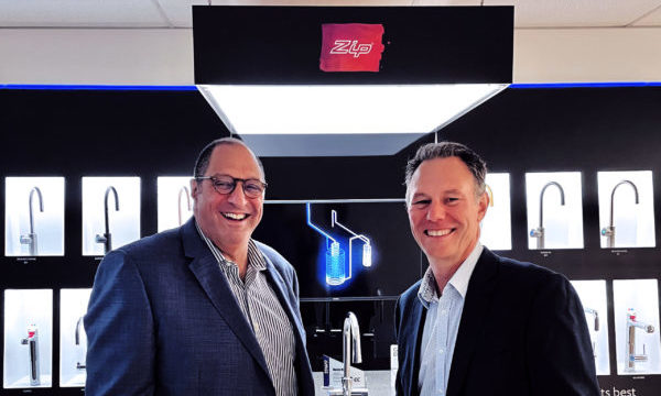 John Doumani (L) and Mike Abbott (R) of Zip Water