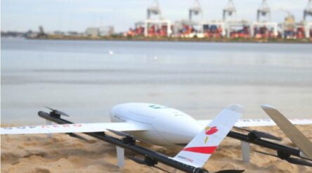 Image for Swoop Aero drone logistics serving Singapore Straits