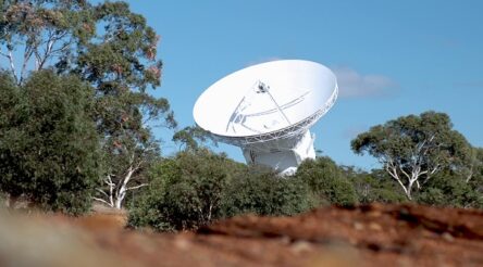 Image for Work begins on new deep space antenna in WA