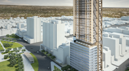 Image for Tall timber buildings are exciting, but to shrink construction’s carbon footprint we need to focus on the less sexy ‘middle’