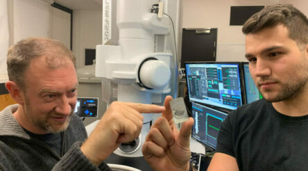 Image for Australian team finds rare, incredibly hard diamond in space rocks