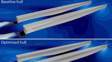 Image for Austal AI optimises vessel hull forms