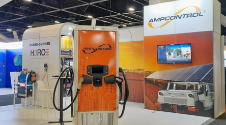 Image for Ampcontrol shows off new EV charger for mine electricifation