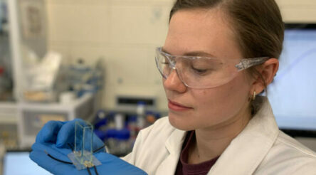 Image for Researchers see 14-fold improvement in hydrogen production by adding soundwaves to electrolysis