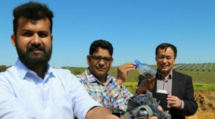 Image for Deakin team recycles old solar panels into valuable nanomaterials