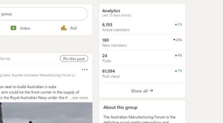 Image for How good is the Australian Manufacturing Forum Linkedin group?