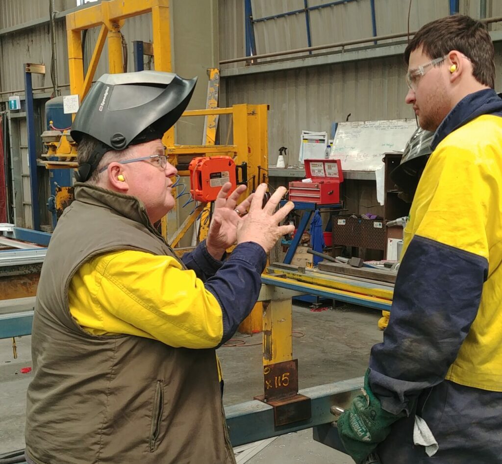 Heard around the weld