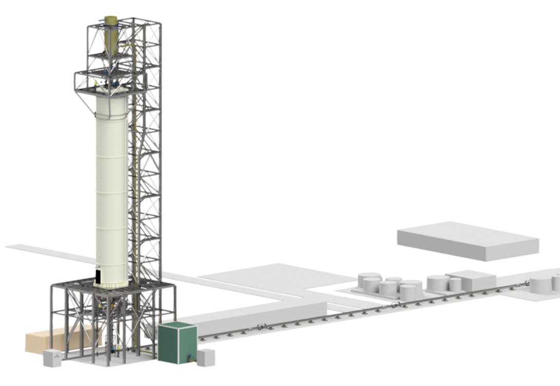 Calix electric calciner for mid-stream lithium processing