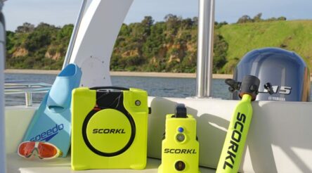 Image for SCORKL develops new portable electric scuba system