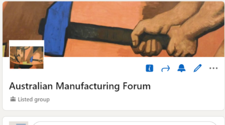 Image for Australian Manufacturing Forum goes public