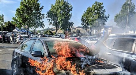 Image for What causes lithium-ion battery fires? Why are they so intense? And how should they be fought? An expert explains