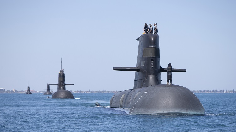 Submarines in Cockburn Sound