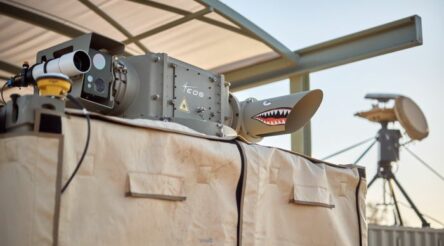 Image for EOS demonstrates its laser ‘drone killer’ weapon