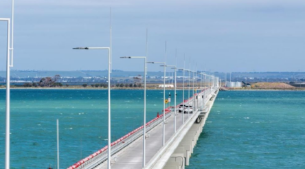 Image for New import export wharf at Pt Wilson