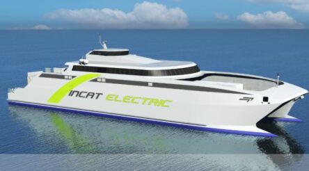 Image for Incat offers smaller electric ferry alongside its flagship
