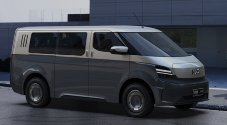Image for H2X Global reveals hydrogen fuel cell van prototype