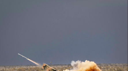 Image for NASAMS missile fired utilising Australian radar technology