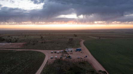 Image for German rocket to be launched from outback launch pad